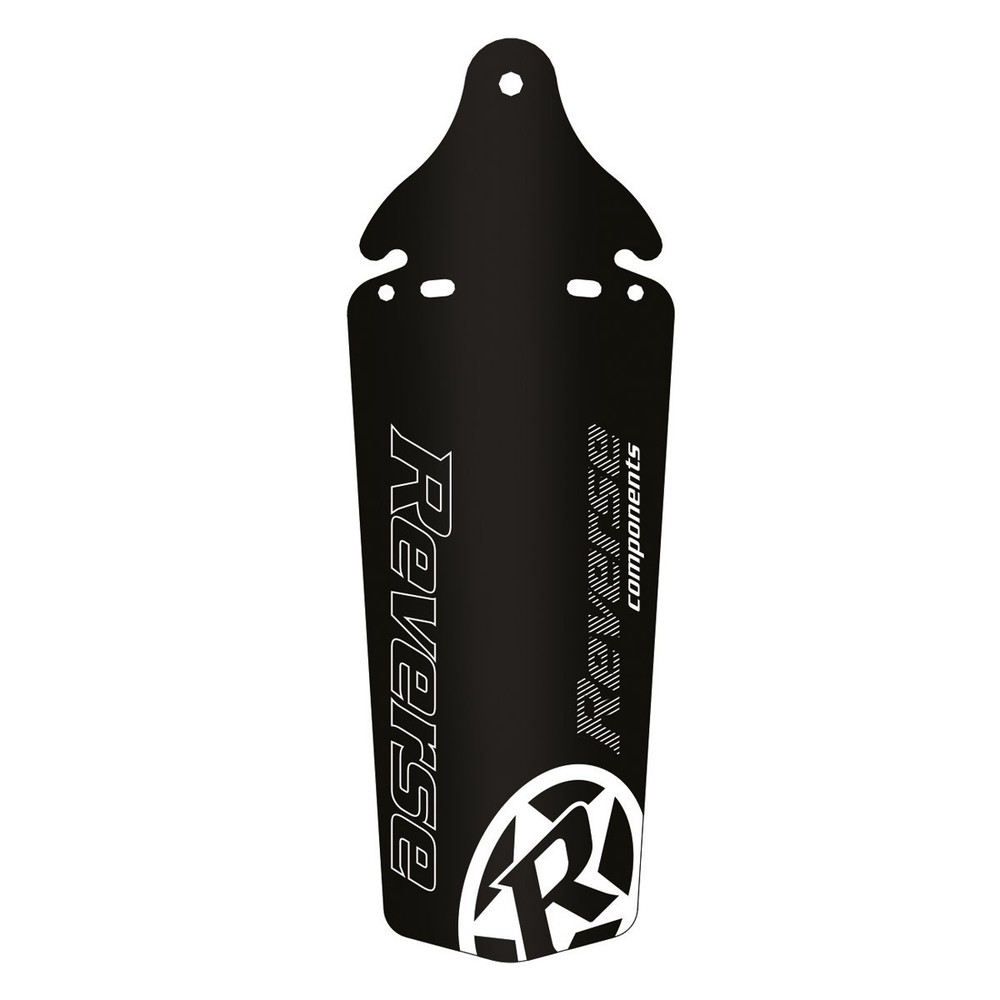 Black Reverse Saddle Fender for Bikes, Easy Install & Adjustable Rear Mudguard