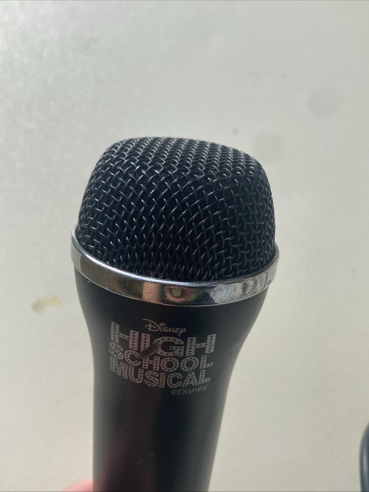 Disney High School Musical Replacement Wired Microphone Black USB