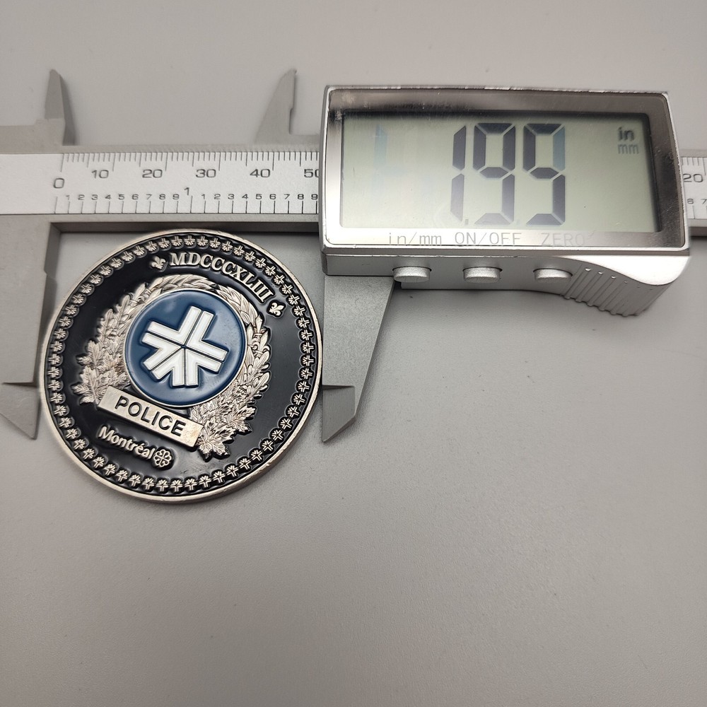 Montreal Police Challenge Coin