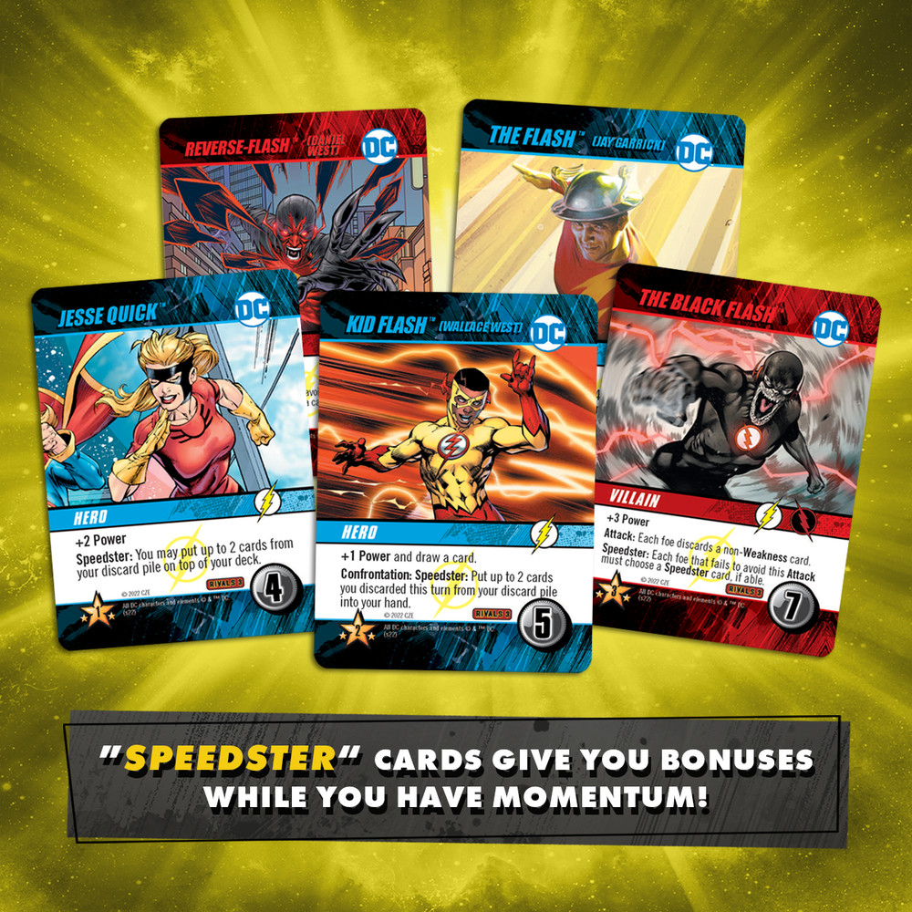 DC Deck-Building Game: Rivals – The Flash vs. Reverse-Flash (KICKSTARTER VERSION