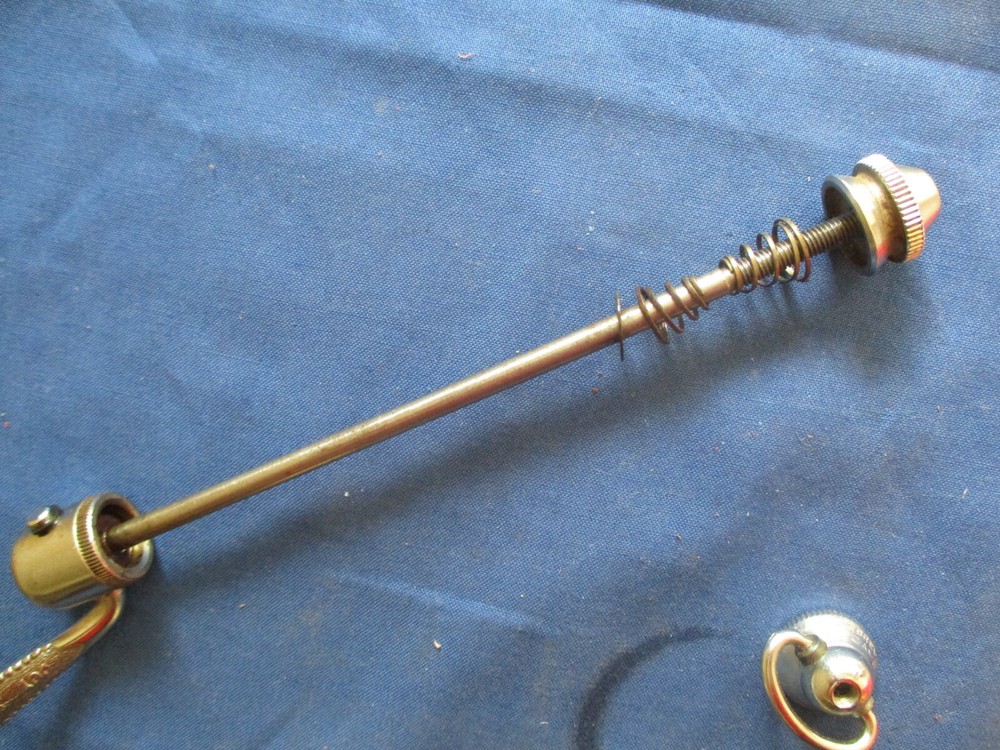 Very nice Juy Simplex rear quick release skewer Flat lever