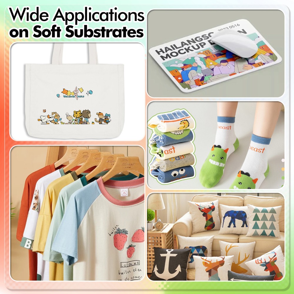 Koala Sublimation Paper and Ink Bundle Starter Kit for Inkjet Printer Transfer