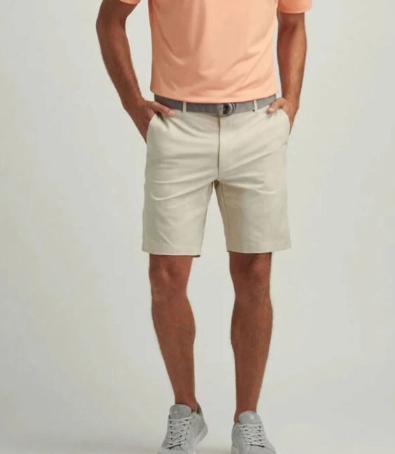 Peter Millar Shackleford Performance Hybrid Short - Sand
