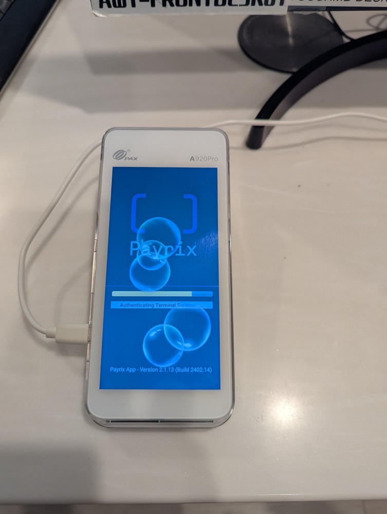 Used PAX A920 Pro SmartPOS Android Payment Terminal Card Reader WORKING .