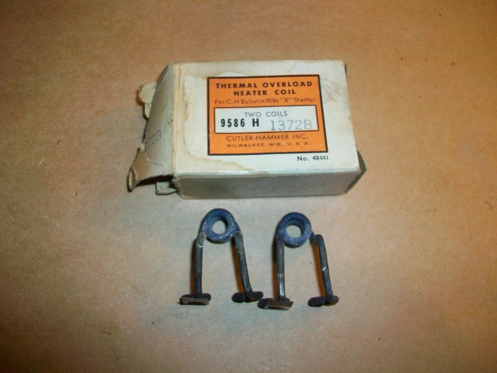 2pc CUTLER HAMMER HEATERS H 1372B  NEW IN BOX