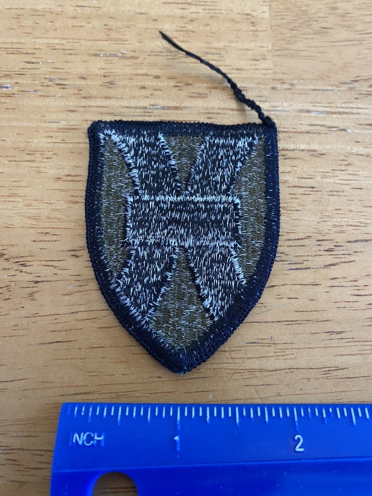 US Army 21st Sustainment Command Subdued Patch INV5673