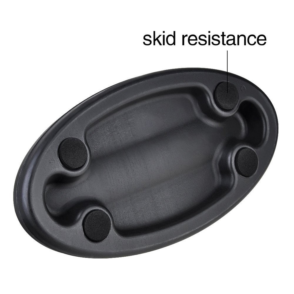 Bicycle Front Wheel Riser, Turbo Trainer Stabilizer Block, Black