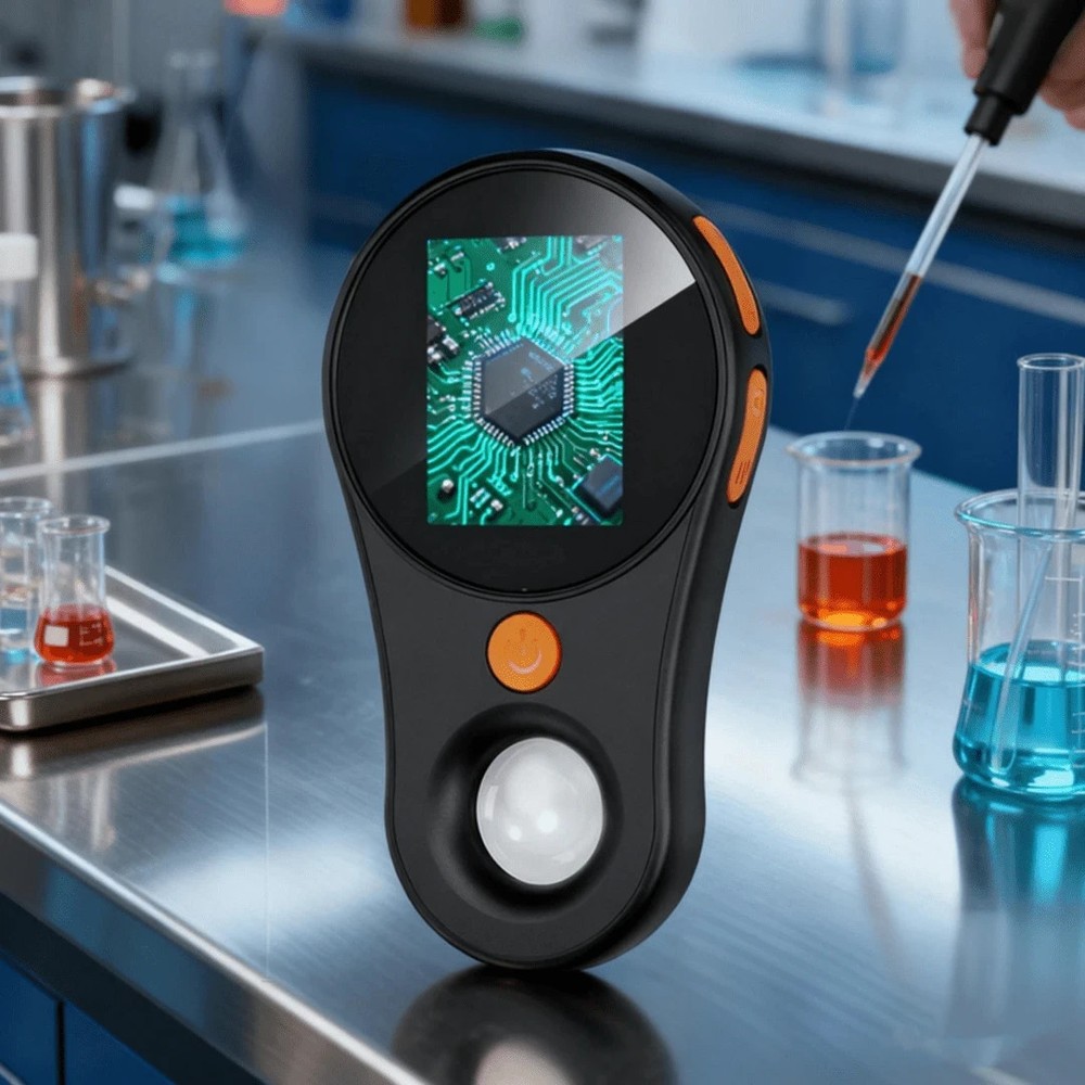 2MP Handheld Digital Microscope 500X 8 LED