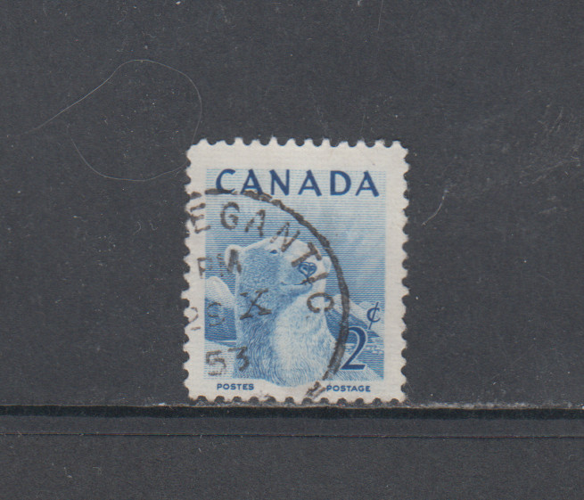 CANADA 1953 - USED - SCOTT #  322  BEARS