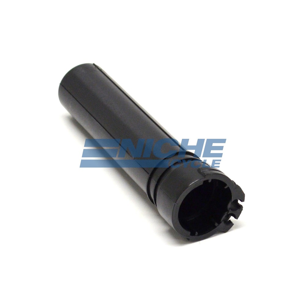 Dual Cable Push/Pull Throttle Twist Tube Sleeve Replacement Black