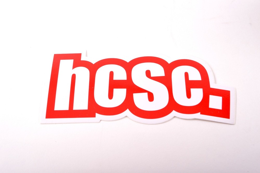 HIGH CASCADE SNOWBOARDING CAMP RED STICKER $4 HCSC Red Design