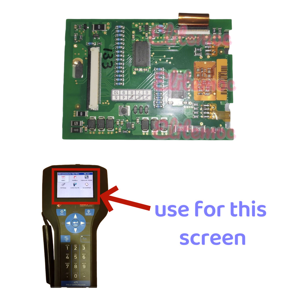 LCD Display Board Replacement for Emerson HART 475 Field Communicator Hand-held