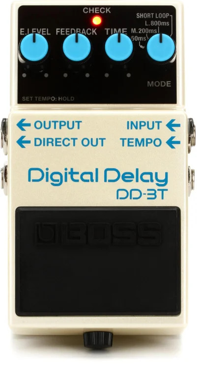 Boss DD-3T Digital Delay Pedal