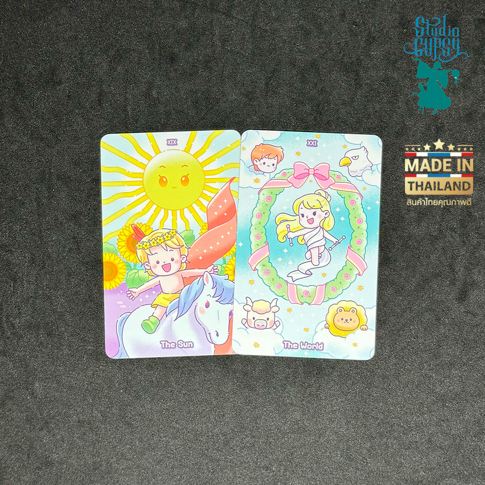 SD Tarot Deck & ENG Guide Book