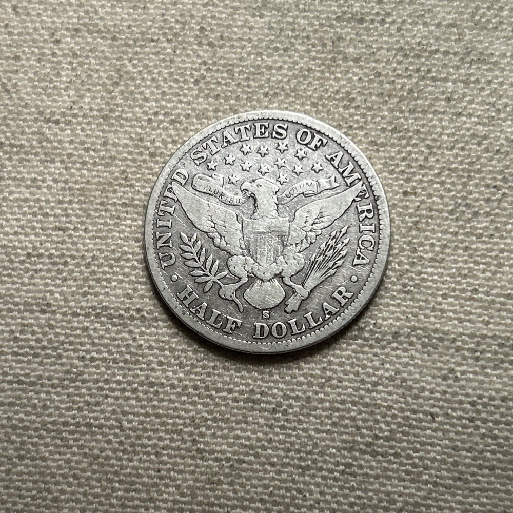 1903-s Barber Half VG ZM