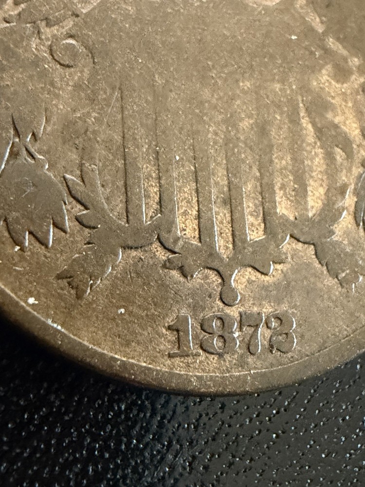 1872 Two 2 Cent Piece G