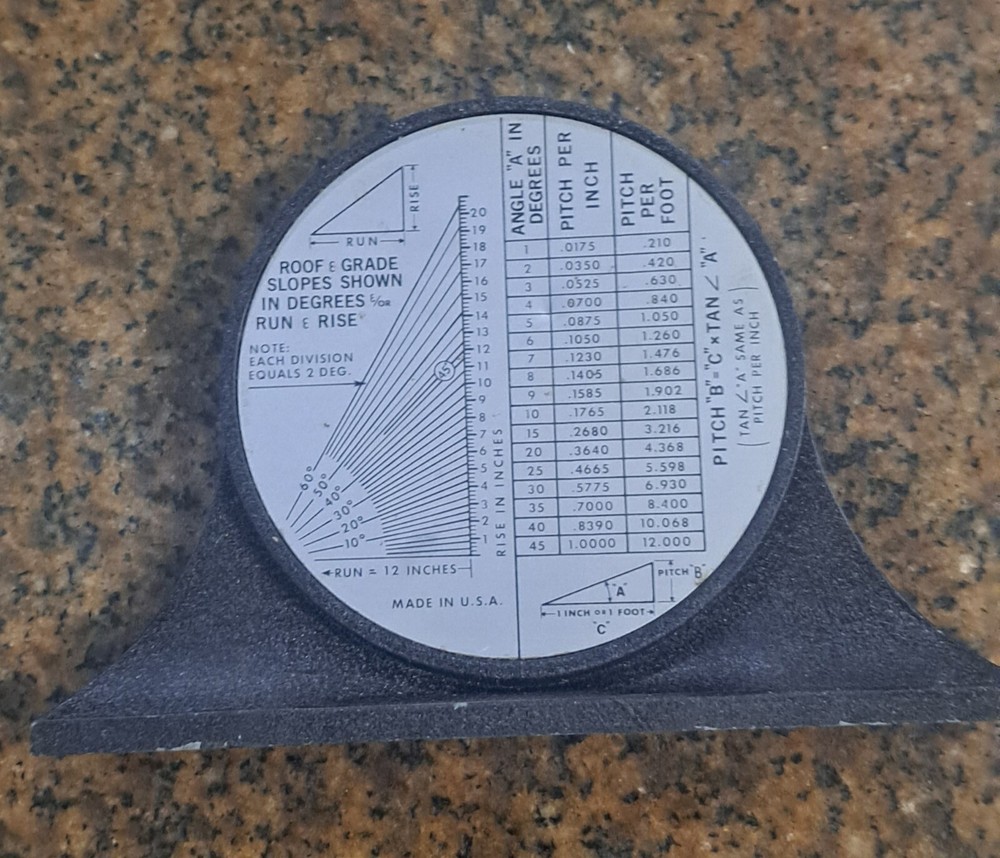 INCLINOMETER vintage protector