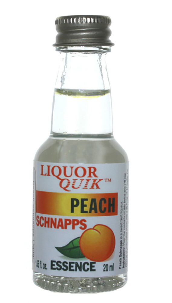 Liquor Quik Natural Schnapps Essence 20 mL (Peach Schnapps)