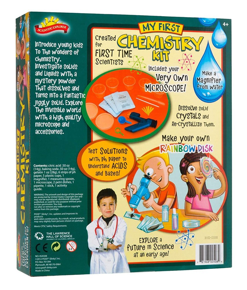 Scientific Explorer My First Chemistry Kit