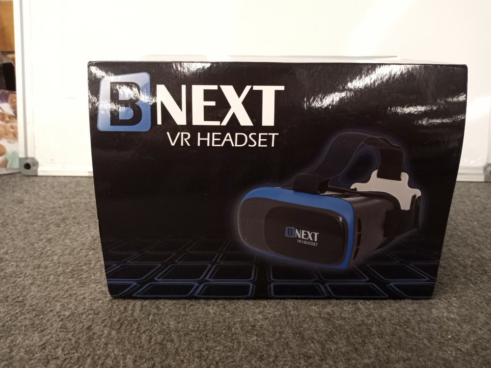 BNEXT VR Headset Compatible with iPhone & Android Phone (Blue)