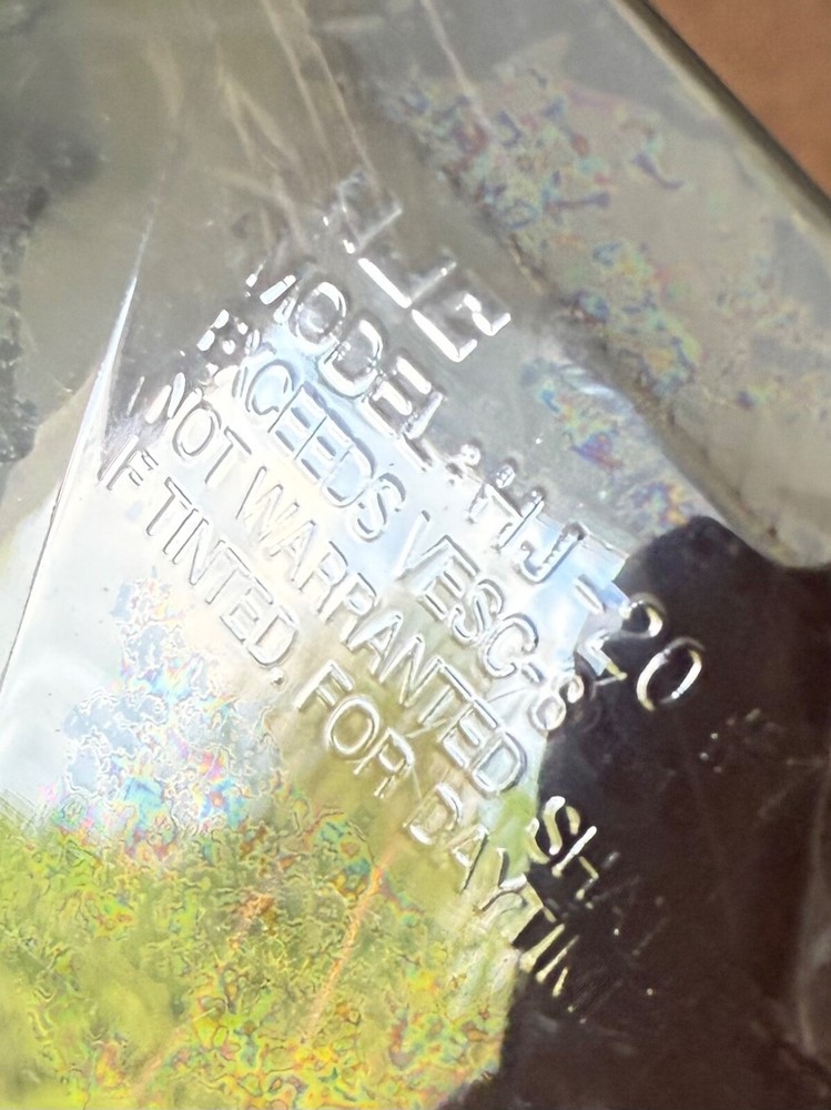 New HJC Model HJ-20 Sliver Shield