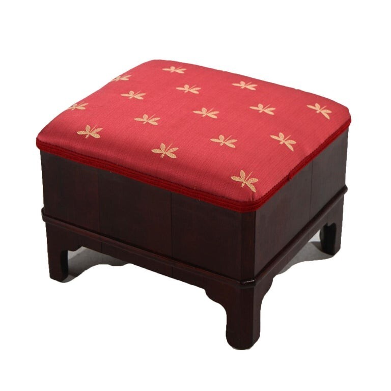 Classical American Empire Mahogany Stool C1840