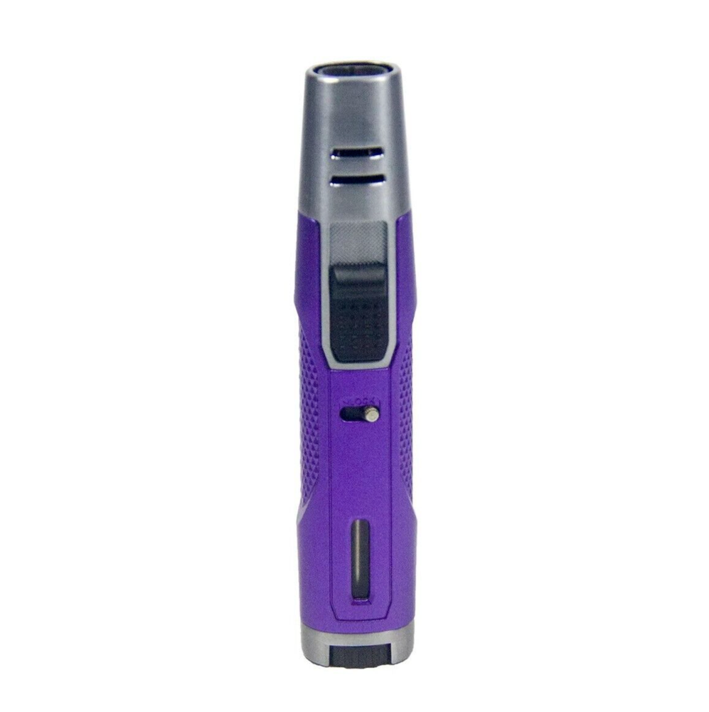 Double V Torch Jet Flame Refillable Butane Adjustable Cigar Lighter /1 piece