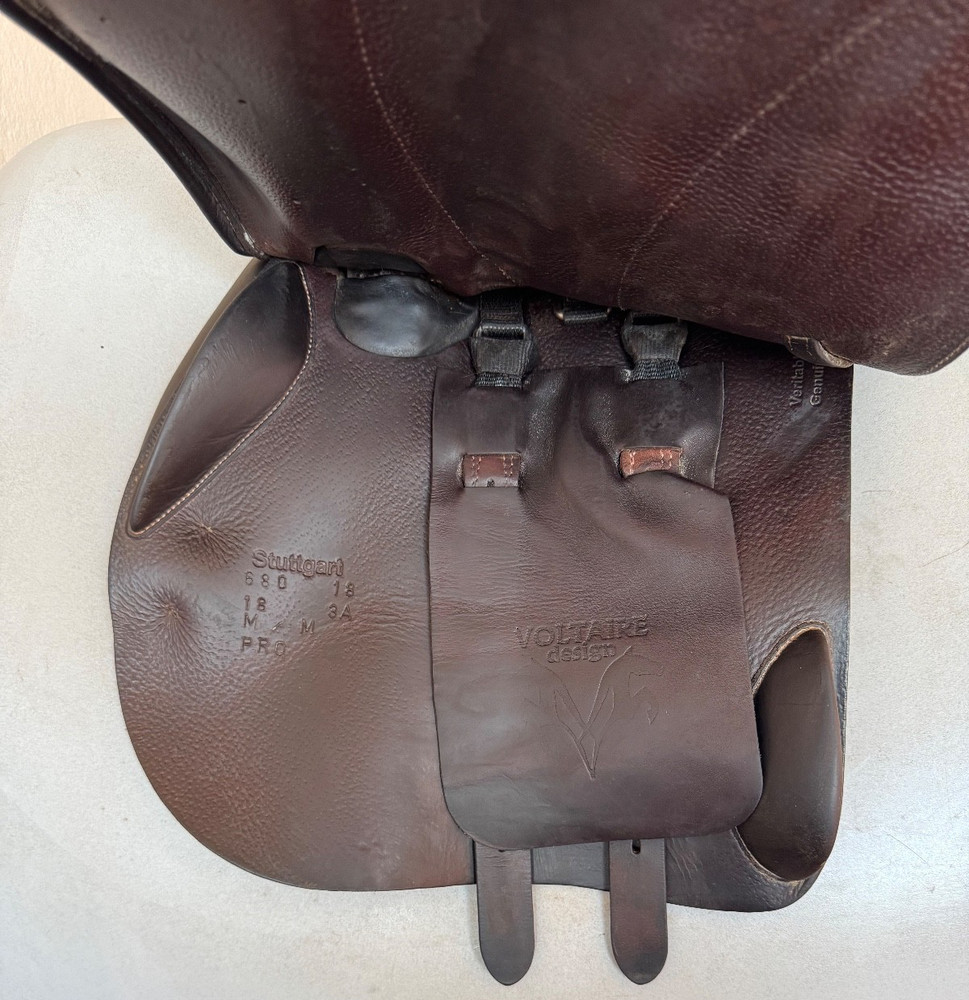 18" Voltaire Stuttgart PRO Saddle - 2018 - 3A - Full Buffalo