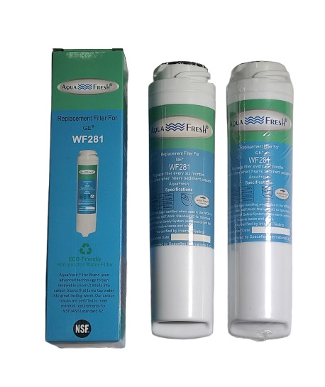 Aqua Fresh WF281 Refrigerator Water Filter For GE GSWF NEW! 2 PACK
