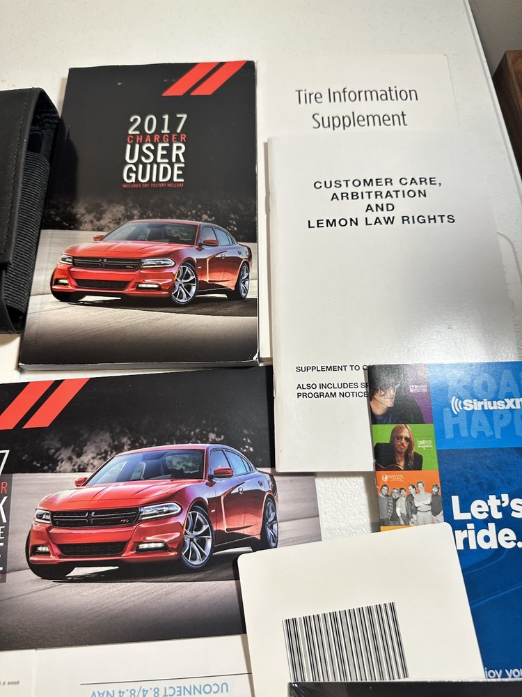 2017 Dodge Charger Owners Manual Set