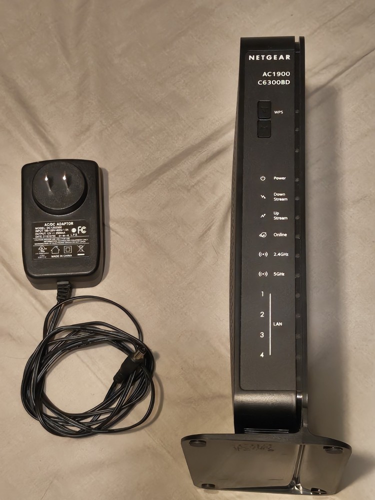 NETGEAR C6300BD AC1900 DOCSIS 3.0 Wireless Data Gateway