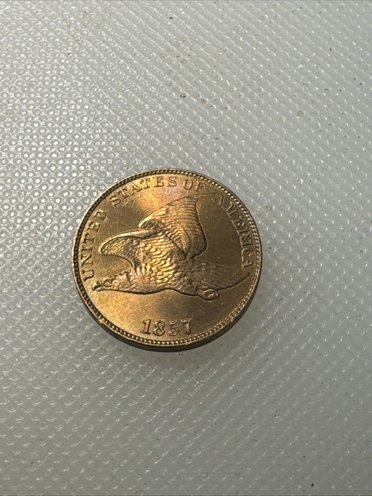 1857 Flying Eagle Cent FH
