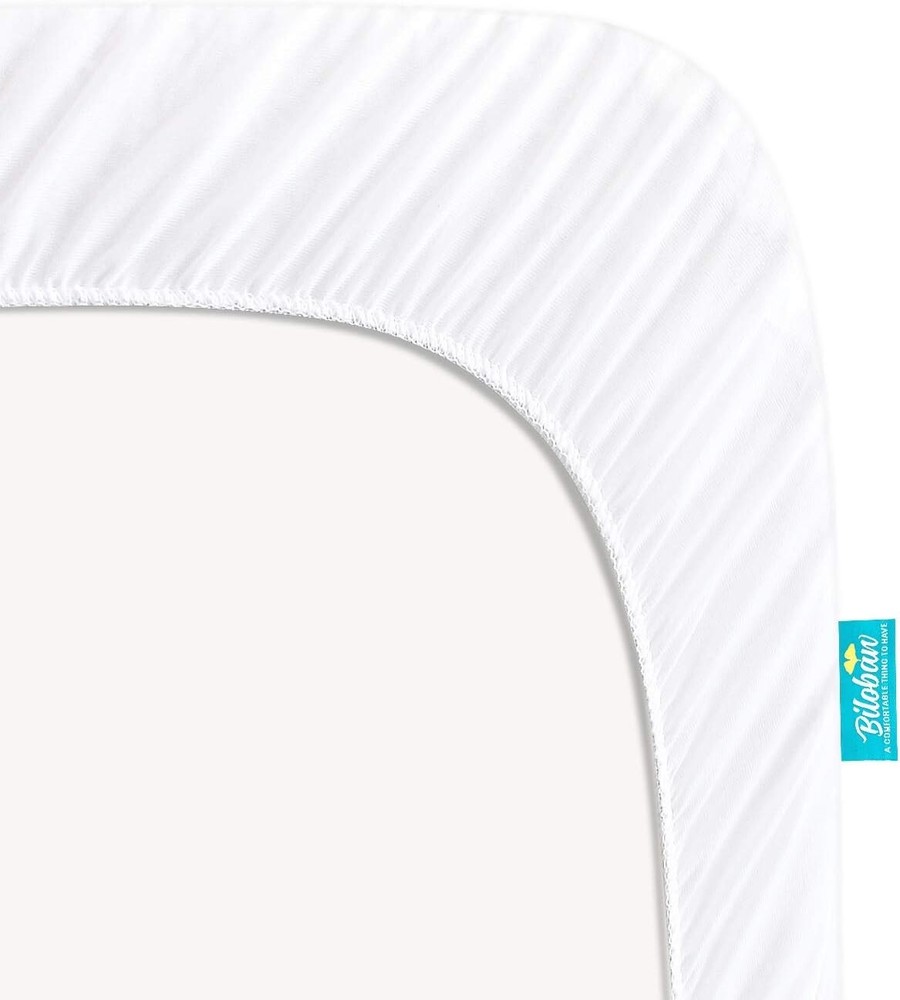 2 Pack Portable Playard Pack & Play Sheet Pack and Play Sheets Fitted Crib Sheet