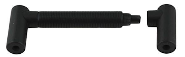 3" Knurled Industrial Pull Soft Iron