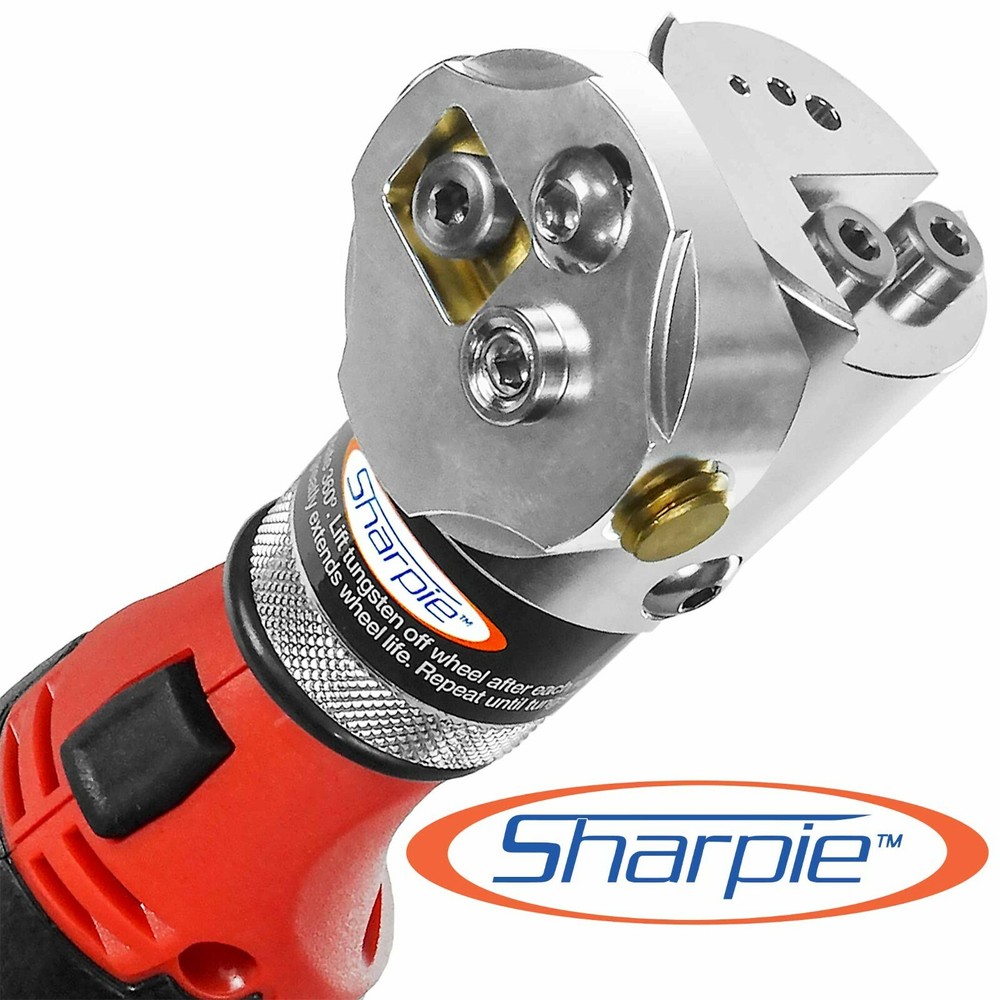 Cordless Sharpie DX™ Tungsten Grinder Adjustable 15°- 45°