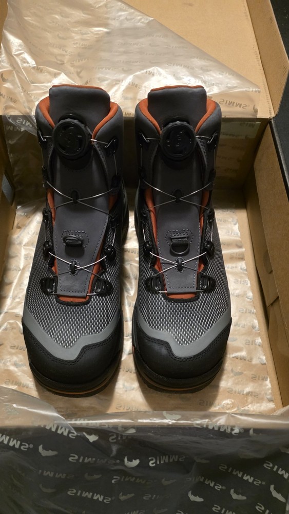 Simms Guide BOA Boot Felt Slate BOA Closure Men's Size 8