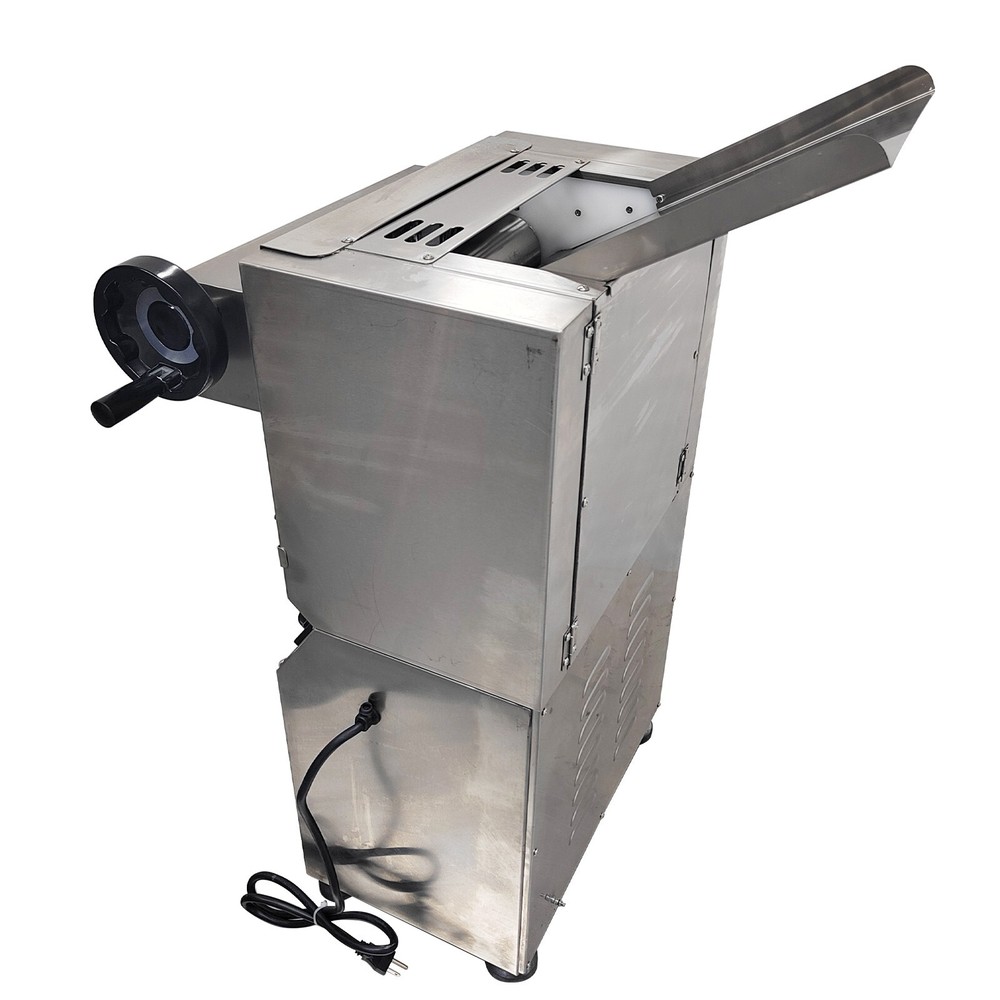 110V Dough Sheet Roller Noodles/Dumpling Sheet Maker 11.4" Roller 1.5mm Cutter