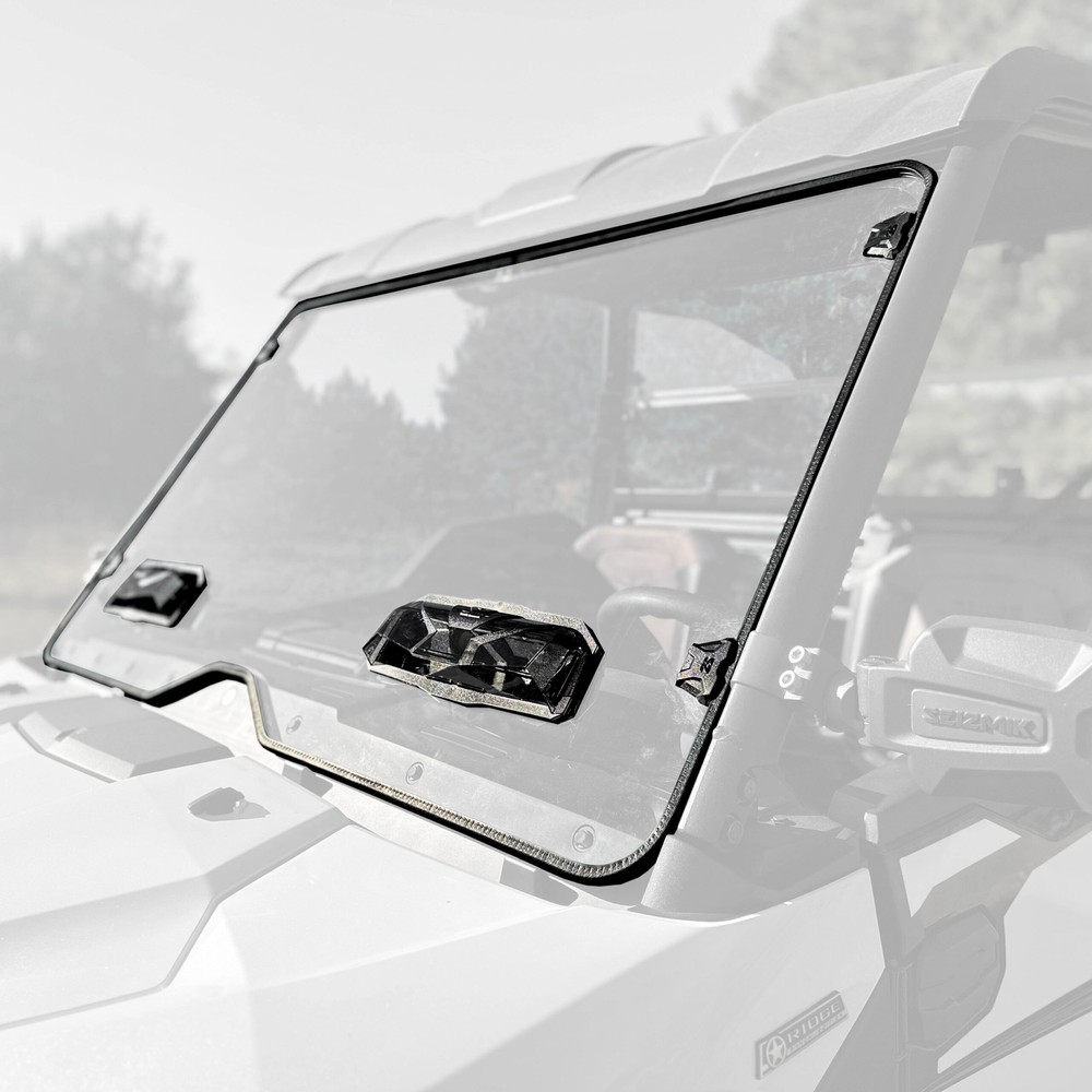 Kawasaki Ridge Front Full Windshield Vented 2024+
