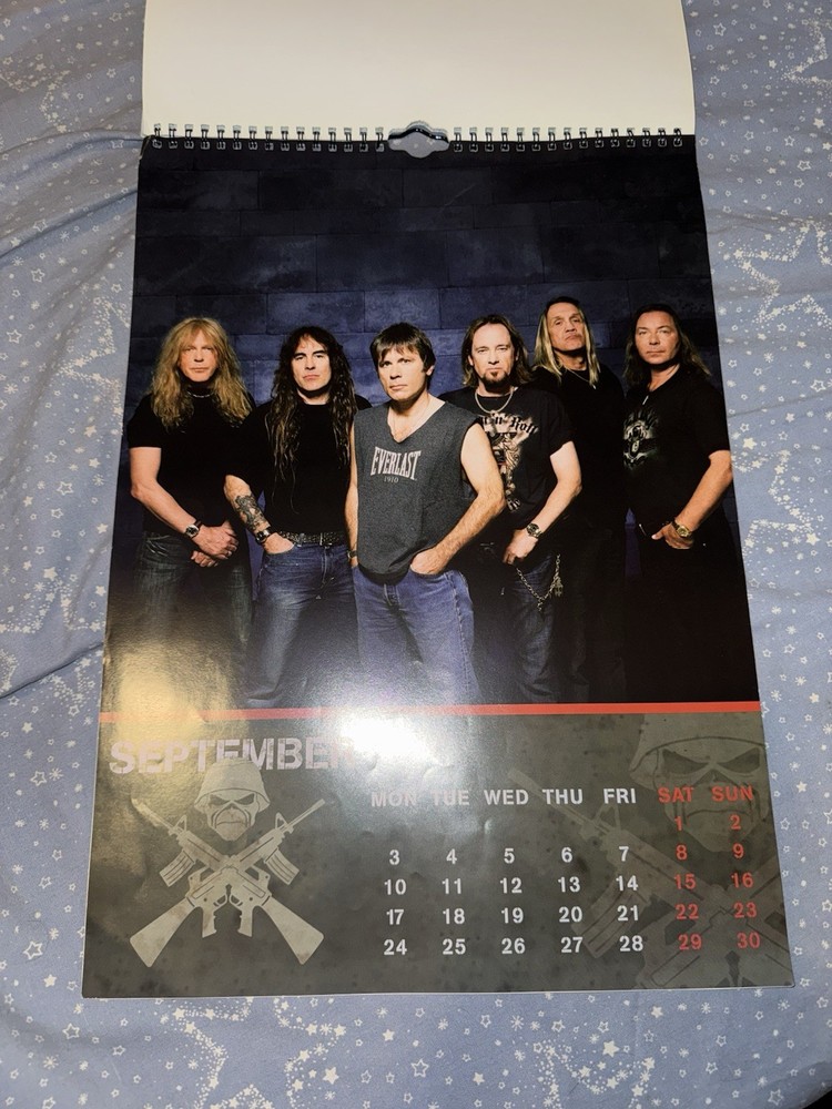 Iron Maiden Calendar 2007