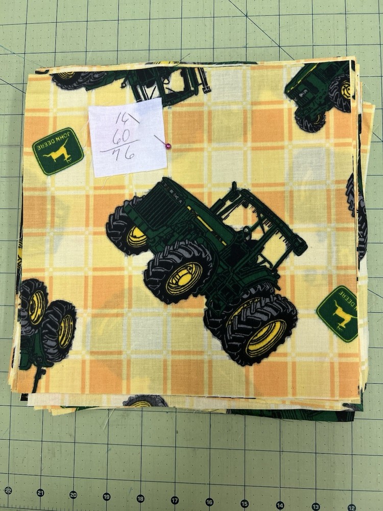NEW 76 JOHN DEERE SQS 7 1/2”X 7  1/2”