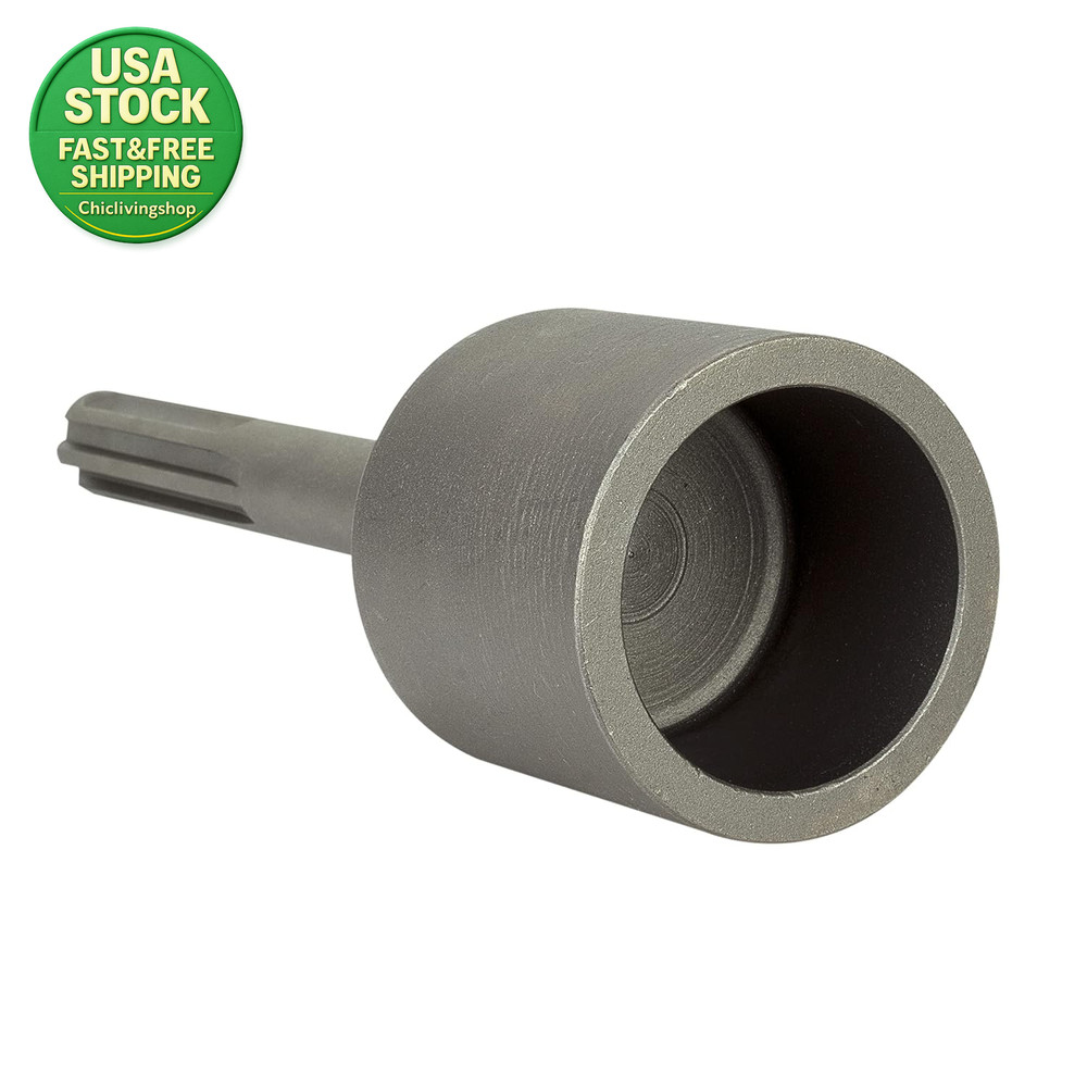 SDS Max Shank Post Driver Attachment 2 Inch Diameter for Rotary Hammer Drill
