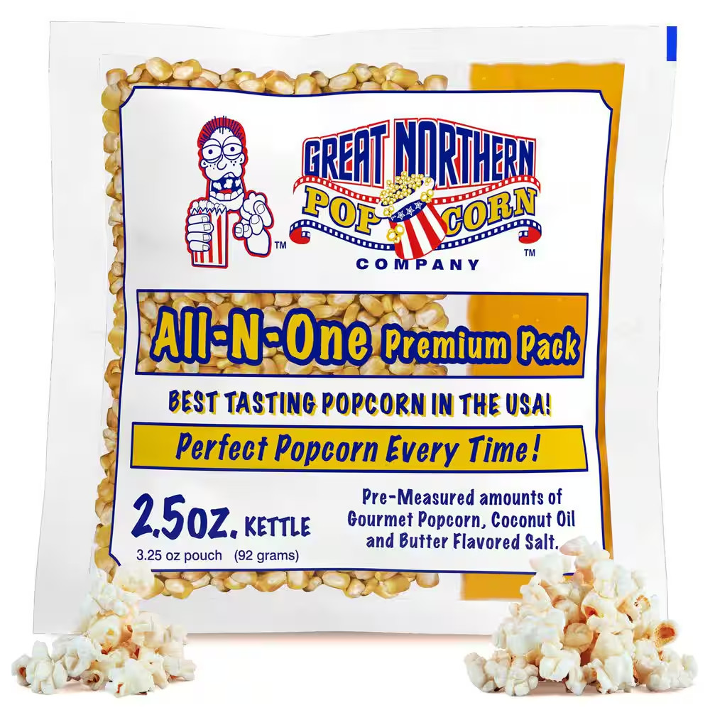 2.5 Oz. Popcorn Portion Packs (12-Pack)