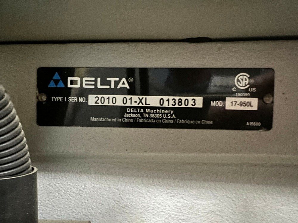 DELTA DRILL PRESS MODEL 17-950L