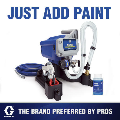Home Project Painter Plus Airless Piston Pump Paint Sprayer 2800 PSI Low Profile