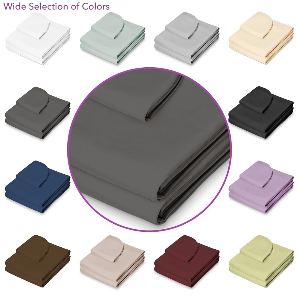 Durable Soft Microfiber Massage Table Sheet Set - 3 Pieces for Spa Professionals