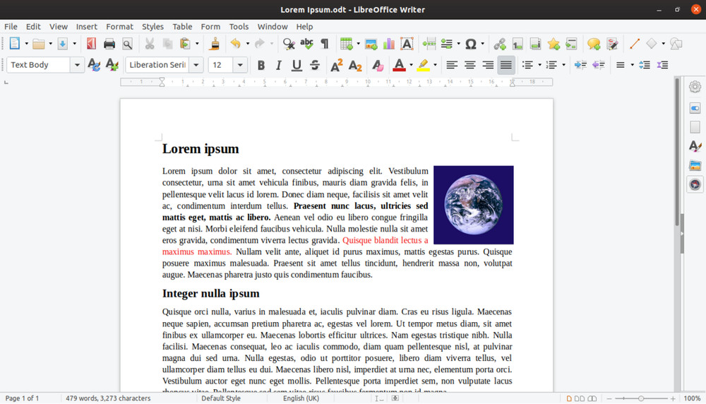Libre Office Software Suite for Windows-Word Processing-Home-Student-Business