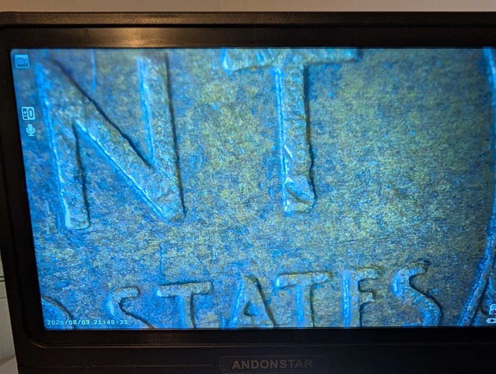 1957 D Wheat Penny Error