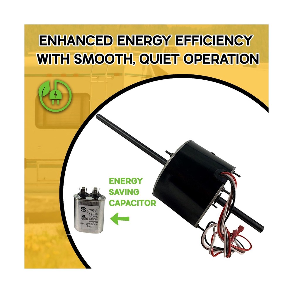 Coleman OEM Quality Mach RV AC Fan Condensor Motor, Direct Replacement, Repla...