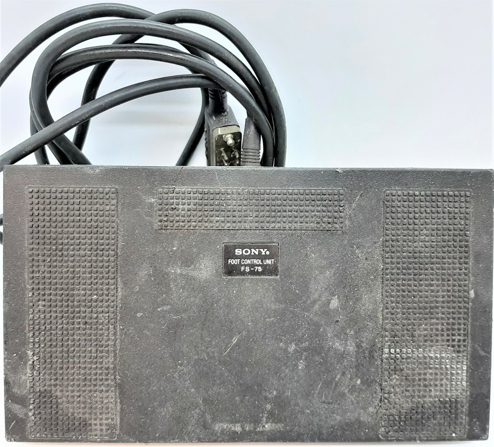 Sony Foot Control Unit FS-75 for transcribing machine