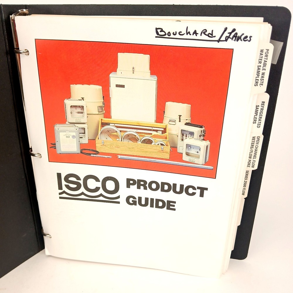 ISCO Waste Water Sampling Product Guide (c) 1988